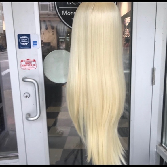 Blonde wig sale 613 Long silky wig 2020 New Wig main image 4
